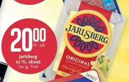 CC Mat Jarlsberg 27%, skivet , Tine tilbud