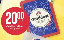 CC Mat Gräddost skivet , Tine tilbud