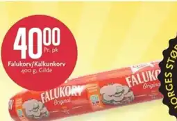 CC Mat Falukorv/Kalkunkorv , Gilde tilbud