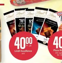 CC Mat Lindt Excellence ass tilbud