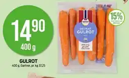 Kiwi GULROT, NOK 14.9 tilbud