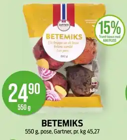 Kiwi BETEMIKS, NOK 24.9 tilbud