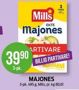 Kiwi MAJONES, NOK 39.9 tilbud