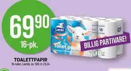 Kiwi TOALETTPAPIR, NOK 69.9 tilbud