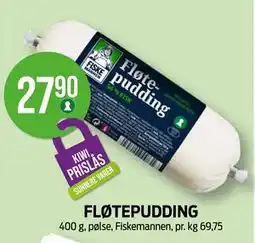 Kiwi FLØTEPUDDING, NOK 27.9 tilbud