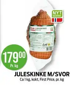 Kiwi JULESKINKE M/SVOR, NOK 179 tilbud