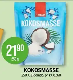 Kiwi KOKOSMASSE, NOK 21.9 tilbud