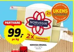 Bunnpris Norvegia Original, NOK 99 tilbud