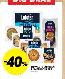 Bunnpris UTVALGTE FISKEPRODUKTER tilbud
