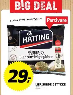 Bunnpris LIER SURDEIGSTYKKE, NOK 29 tilbud