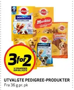 Bunnpris UTVALGTE PEDIGREE-PRODUKTER tilbud