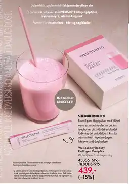 Oriflame Wellosophy Beauty Collagen Complex tilbud