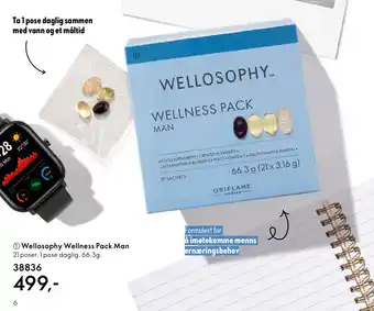 Oriflame Wellosophy Wellness Pack Man tilbud
