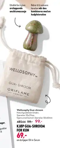 Oriflame Wellosophy Gua-shroom tilbud
