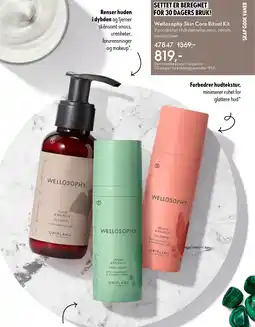 Oriflame Wellosophy Skin Core Ritual Kit tilbud