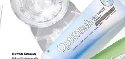 Oriflame Optifresh Pro White Toothpaste tilbud