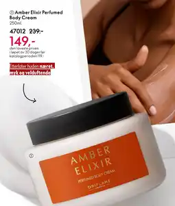 Oriflame Amber Elixir Perfumed Body Cream tilbud