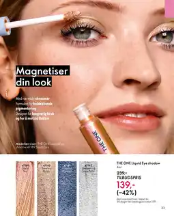 Oriflame THE ONE Liquid Eye shadow tilbud