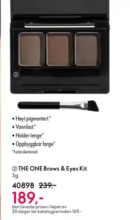 Oriflame THE ONE Brows & Eyes Kit tilbud