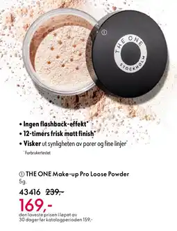 Oriflame THE ONE Make-up Pro Loose Powder tilbud