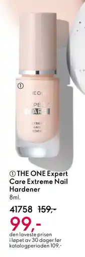 Oriflame THE ONE Expert Care Extreme Nail Hardener tilbud