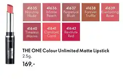 Oriflame THE ONE Colour Unlimited Matte Lipstick tilbud
