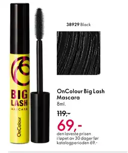 Oriflame OnColour Big Lash Mascara tilbud