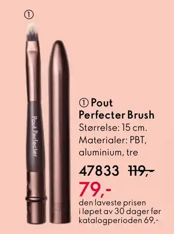 Oriflame Pout Perfecter Brush tilbud