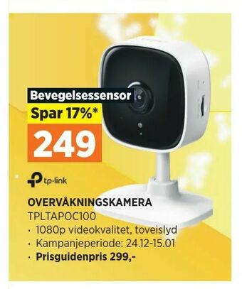 POWER Overvåkningskamera tilbud
