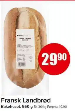 Spar Fransk Landbrød tilbud
