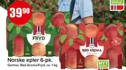 Spar Norske epler 6-pk tilbud