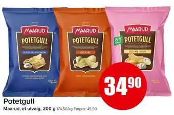Spar POTETGULL tilbud