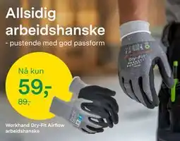 Felleskjøpet Allsidig arbeidshanske, NOK 59 tilbud