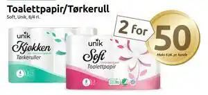Joker Toalettpapir/Tørkerull, NOK 50 tilbud