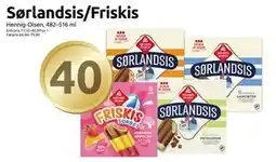 Joker Sørlandsis/Friskis, NOK 40 tilbud