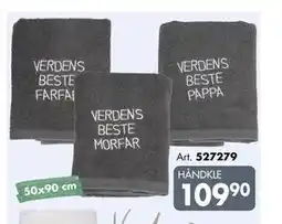 Sparkjøp HÅNDKLE, NOK 109.9 tilbud