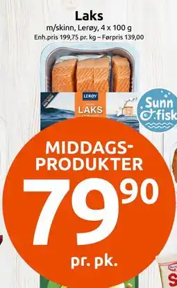 Joker Laks, NOK 79.99 tilbud