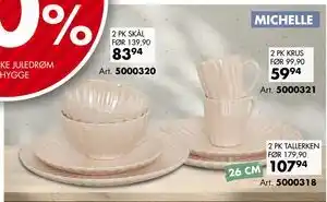 Sparkjøp 2 PK SKÅL, NOK 83.94 tilbud