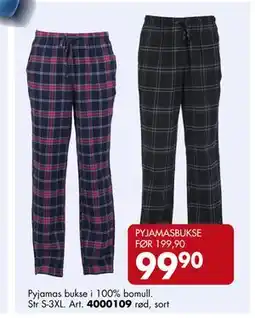 Sparkjøp PYJAMASBUKSE, NOK 99.9 tilbud