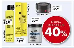 Sparkjøp STYLING TAFT & GOT2B tilbud
