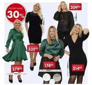 Sparkjøp FESTTØY DAME tilbud