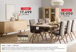 Skeidar Woodcraft spisebord, NOK 29269, Medlemspris tilbud