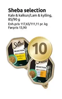 Joker Sheba selection, NOK 10 tilbud