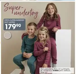 Sparkjøp STRYN SUPERUNDERTØY, NOK 179.9 tilbud