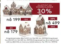 Skeidar JULEPYNT OG DEKORASJONER tilbud