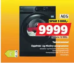 POWER Tørketrommel, NOK 9999 tilbud