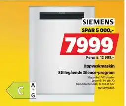 POWER Oppvaskmaskin, NOK 7999 tilbud