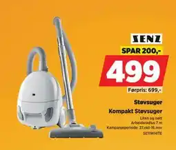 POWER Støvsuger, NOK 499 tilbud