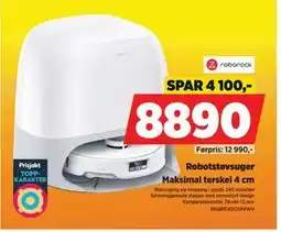 POWER Robotstøvsuger, NOK 8890 tilbud