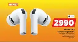 POWER AirPods Pro 3, NOK 2990 tilbud